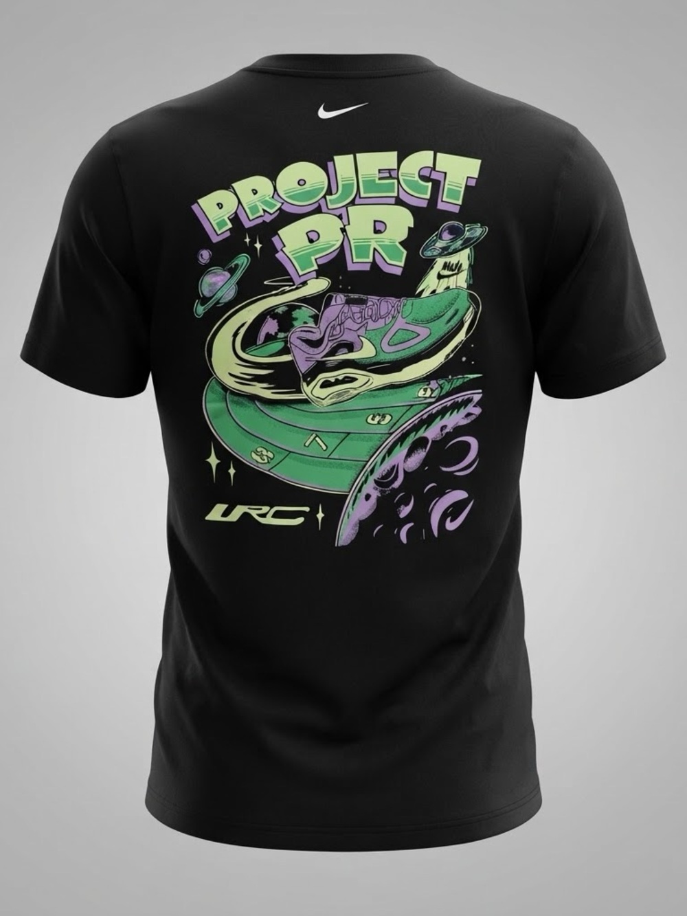 Nike Project PR Space Graphic T-Shirt Black Size Medium M